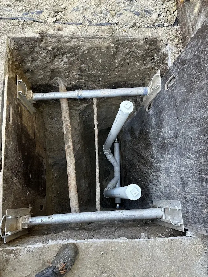 Experienced plumber completing Gas Line Repair work in Gastonia
